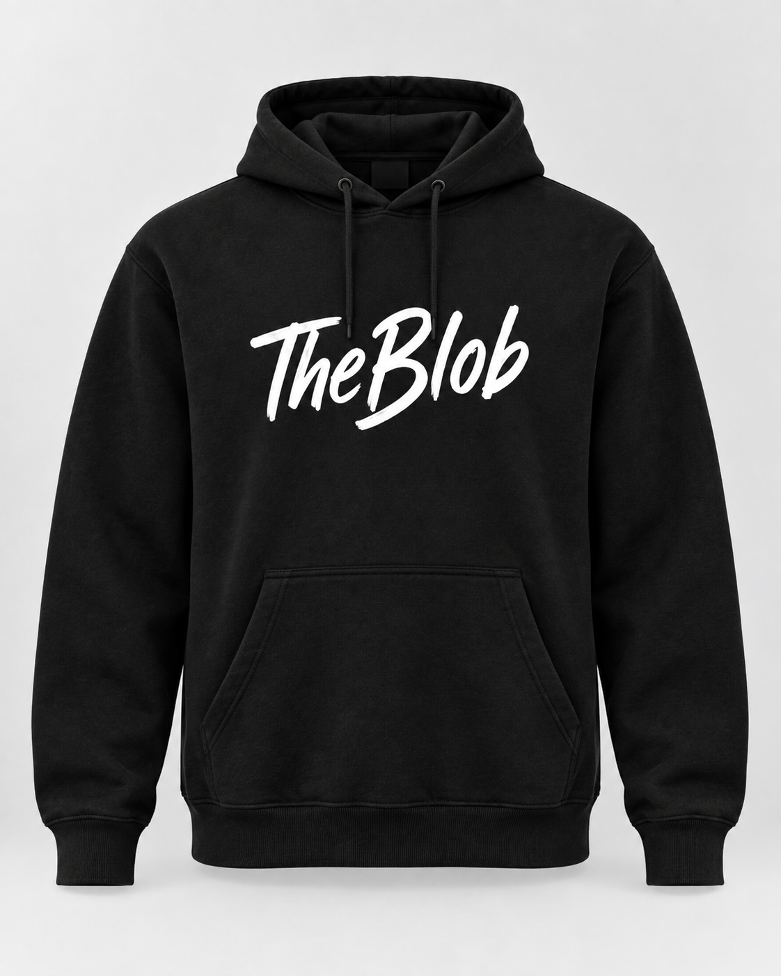 TheBlob Logo Hoodie — Black